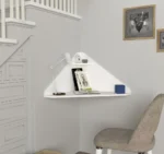 طاولة دراسة باللون الأبيض موديل Homeoffice - الصورة 3