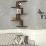 رف حائط زاوية خشبي موديل Caniko - الصورة 2