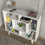⁦خزانة كتب باللون الأبيض موديل Fondea⁩ - الصورة ⁦4⁩