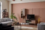 طقم طاولة تلفزيون موديل Palermo