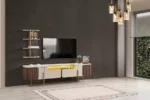 ⁦طقم طاولة تلفزيون موديل Asya 2⁩ - الصورة ⁦2⁩
