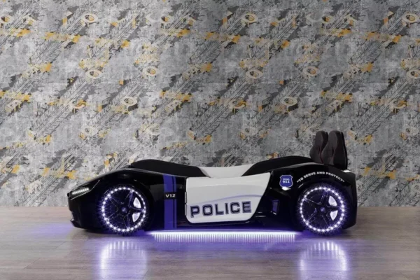 ⁦سرير سيارة أطفال موديل Police⁩ - الصورة ⁦1⁩